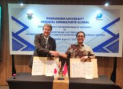 Rektor Unhas Tandatangani MOA Bersama Oriental Consultants Global Jepang