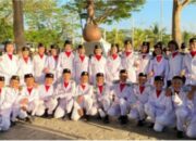 Gabungan Tim Paskibraka UPT SPF SMPN 26, SMPN 34 dan SMPN 48 Makassar hadir dan turut Meriahkan Karnaval F8