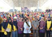Bunda PAUD Makassar Lepas 1.400 Peserta Pawai TK se-Kota Makassar