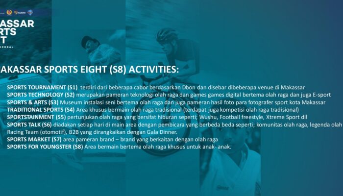 Event Olahraga Akbar S8 Digelar Oktober 2023