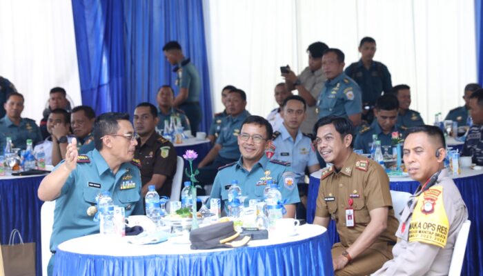 Hadiri HUT ke-6 Santrol Lantamal VI, Pj Sekda Harap Tetap Kompak Jaga Perairan Makassar