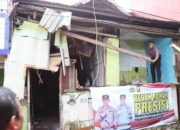 Polres Pelabuhan Makassar bedah rumah milik warga di Malimongan lewat program Kapolda Sulsel Peduli