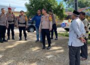 Kapolres Gowa Tinjau Pengamanan TPS di Tiga Kecamatan
