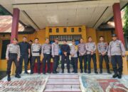 Pengecekan Personel Pengamanan di PPK Untuk Persiapan Pleno Penghitungan Suara Pemilu 2024 Di Kabupaten Gowa