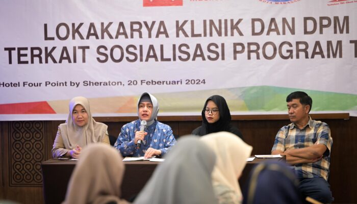 Indira Yusuf Ismail Buka Lokakarya Klinik dan DPM Makassar Terkait Sosialisasi Tuberkulosis