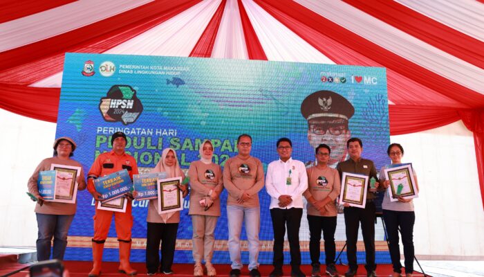 HPSN 2024, Wali Kota dan Ketua TP PKK Makassar Apresiasi Tenaga Kebersihan Hingga Instansi Terbaik