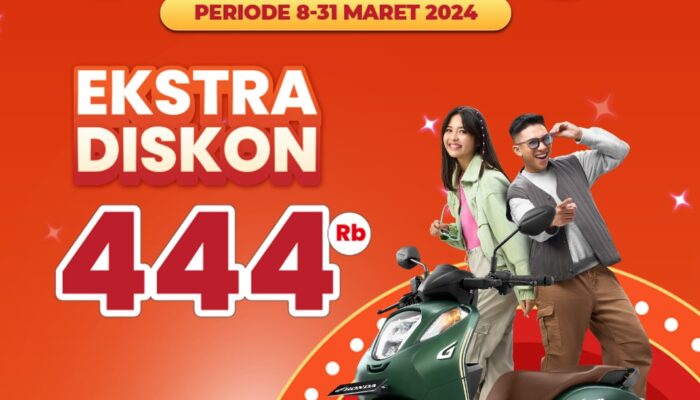 Astra Motor Sulawesi Selatan Bagi-bagi Voucher Senilai Rp444 Ribu untuk Pembelian Honda Genio di Motorku X