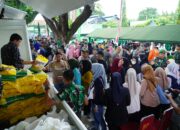 Pangdam XIV/Hsn Buka Operasi Pasar Murah Dalam Rangka HUT Ke-78 Persit KCK Tahun 2024