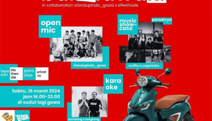 Astra Motor Sulawesi Selatan Tampilkan New Honda Stylo dalam Buka Lawak di Gowa