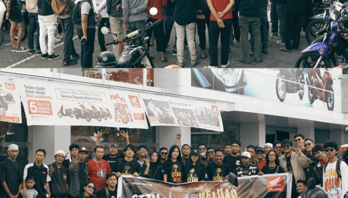 Selenggarakan City Rolling Honda Klasik, Bukti Astra Motor Sulawesi Selatan Turut Sukseskan Film Keluar Main 1994