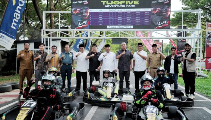 Kapoksahli Mewakili Pangdam XIV/Hsn Menghadiri Pembukaan Event Piala Gubernur Sulawesi Selatan Gokart Competition Ramadhan Fun Race