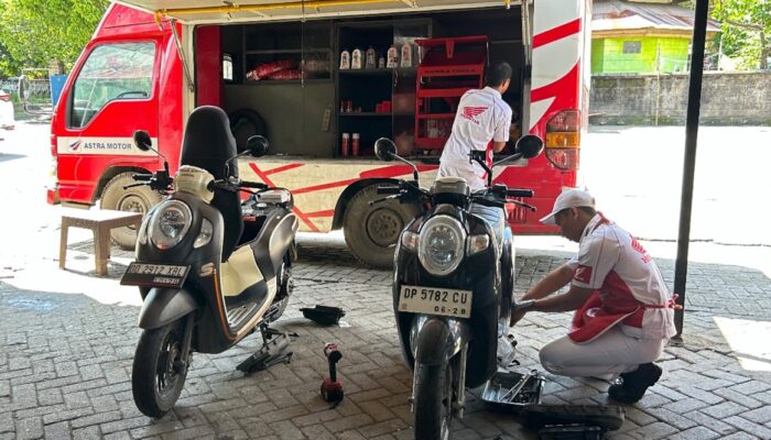 Servis Berkala di Honda AHASS supaya Kendaraan Nyaman Digunakan Halal bi halal