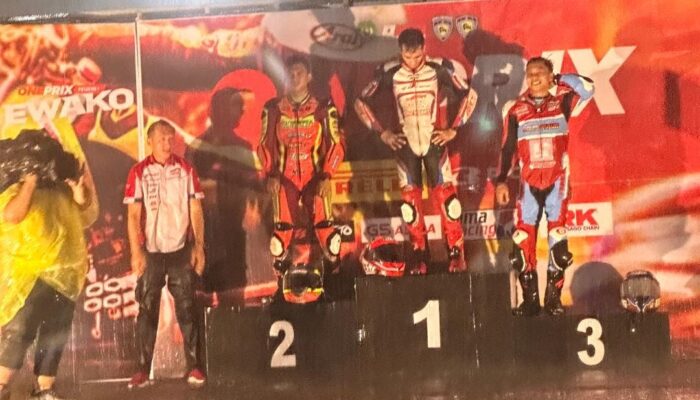 Pebalap Astra Motor Racing Team Raih Podium Pertama di Race 1 Kelas Utama Oneprix 1