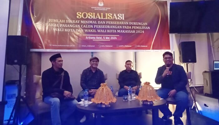 KPU Makassar: Bapaslon Perseorangan Pilwalkot Wajib Serahkan Minimal 67.402 KTP