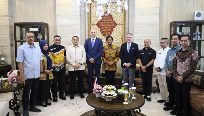 Bahas Peluang Kerja Sama dengan Kroasia, Pj Sekda Firman Pagarra Tawarkan Kerja Sama Low Carbon City