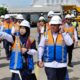General Manager, Manager Operasi dan Teknik, serta jajaran Pelindo Regional 4 Makassar, dampingi Direktur Pengelola Pelindo saat peninjauan lapangan di Pelabuhan Makassar
