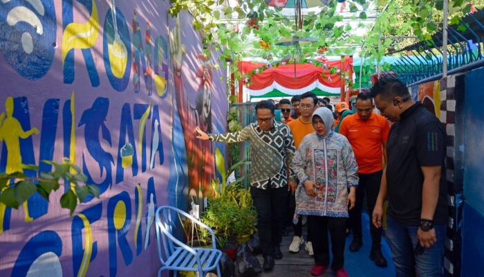 Indira Yusuf Ismail Apresiasi Transformasi Lorong Wisata Ceria di Rappocini