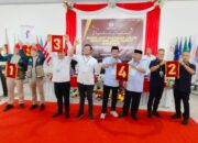 Pengundian Nomor Urut Pasangan Calon Bupati Jeneponto: Pasangan Sarif-Qalby Mendapat Nomor Urut 3