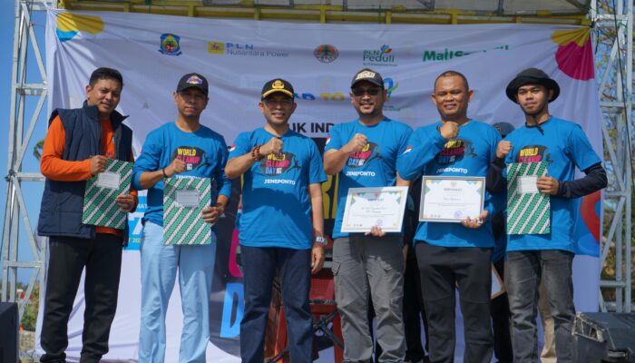 PLN Nusantara Power UP Punagaya Bersama Pemerintah Kab.Jeneponto, Gelar Kegiatan World Cleanup Day
