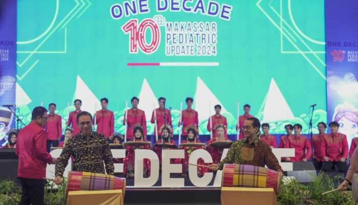 10th Makassar Pediatric Update 2024: Rektor Unhas Tekankan Pentingnya Pengendalian Stunting