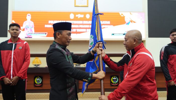 Lepas Kontingen Menuju Pra-Popnas, Pj Gubernur Prof Zudan Harap Atlet Jaga Marwah Sulsel