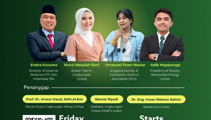 PK identitas Unhas Akan Laksanakan Ident Talk, Rangkul Anak Muda Peduli Lingkungan