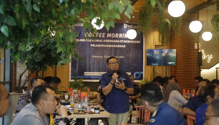 Pererat Sinergi, Pelindo Regional 4 Gelar Coffee Morning Bersama Stakeholder Pelabuhan Makassar