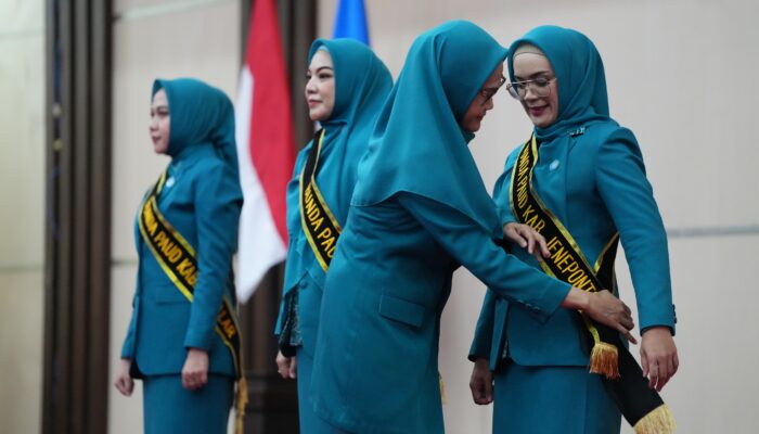 Ninuk Triyanti Zudan Lantik Pj Ketua PKK Takalar, Sidrap, dan Jeneponto