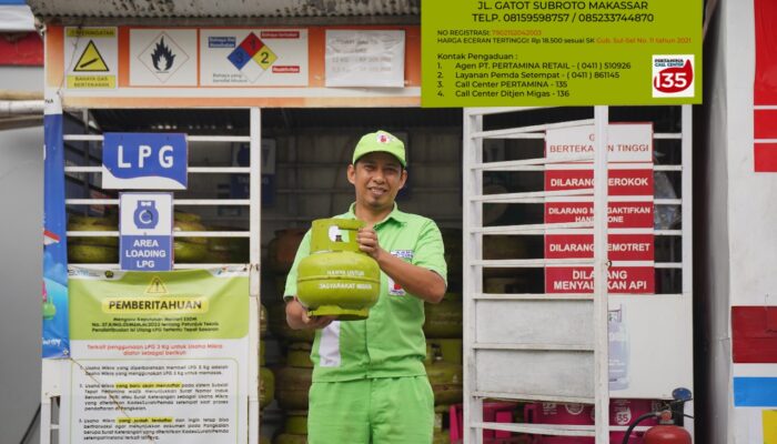 Pertamina Patra Niaga Regional Sulawesi Pastikan Distribusi LPG 3Kg Tepat Sasaran Melalui Pangkalan Resmi