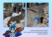 Perbaikan Pipa 600 mm di Gowa Rampung, Distribusi Air Mulai Dinormalkan