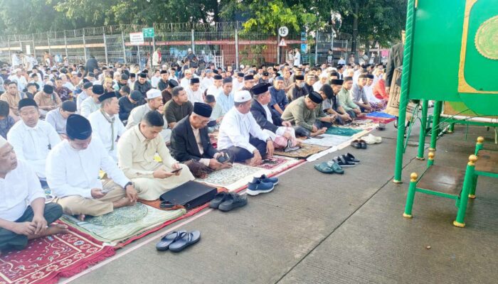 Pelindo Regional 4 Makassar Gelar Salat Idulfitri di Pelabuhan Makassar