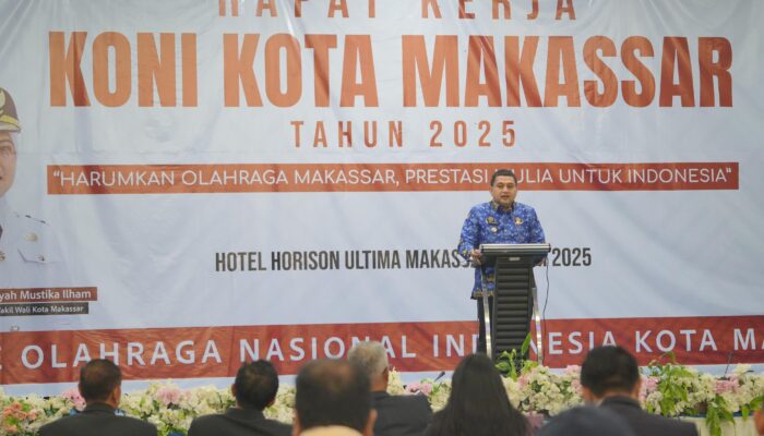 Munafri Dorong KONI Maksimalkan Peran Sosial Olahraga dan Prestasi