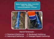 PDAM Makassar Lakukan Perbaikan Pompa Inline di Pannampu, Warga Diimbau Siapkan Antisipasi Air