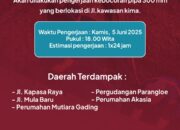 PDAM Makassar Tindak Cepat Kebocoran Pipa 300 mm di Kawasan KIMA