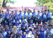 Munafri Lepas Peserta Jalan Sehat, Senam & Baksos IKA SMADA 88