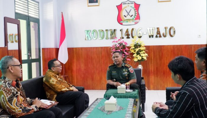 Pajak Bone-Sengkang dan Dandim Wajo Sinergi Canvasing Pajak
