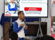 Asmo Sulsel Berikan Edukasi Safety Riding untuk Siswa SMKN 4 Gowa Bersama Polres Gowa