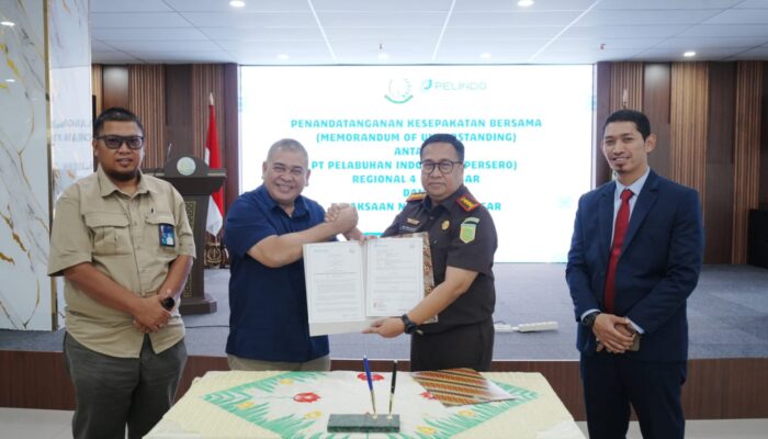 Pelindo Regional 4 Makassar Perkuat Tata Kelola, Jalin Sinergi Hukum dengan Kejari