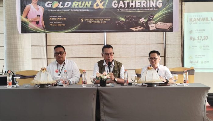 Pegadaian Bawa Gold Run ke Makassar, Biaya Daftar Langsung Jadi Emas