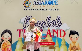 Siswi SD Athirah Baruga Raih Emas Olimpiade Internasional di Bangkok