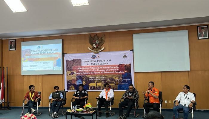 40 Tahun SAR Unhas: Gelar Lokakarya dan Simulasi Dramatis Penyelamatan KM Mina Bahari Terbakar