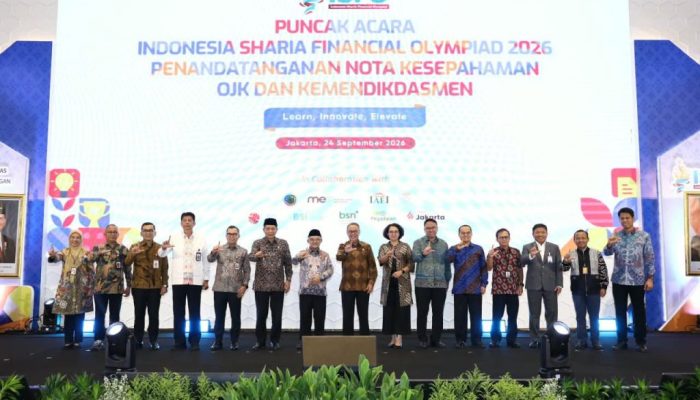 OJK Dorong Generasi Muda Menjadi Penggerak Ekonomi dan Keuangan Syariah Melalui ISFO 2026, Puncak Indonesia Sharia Financial Olympiad 2026
